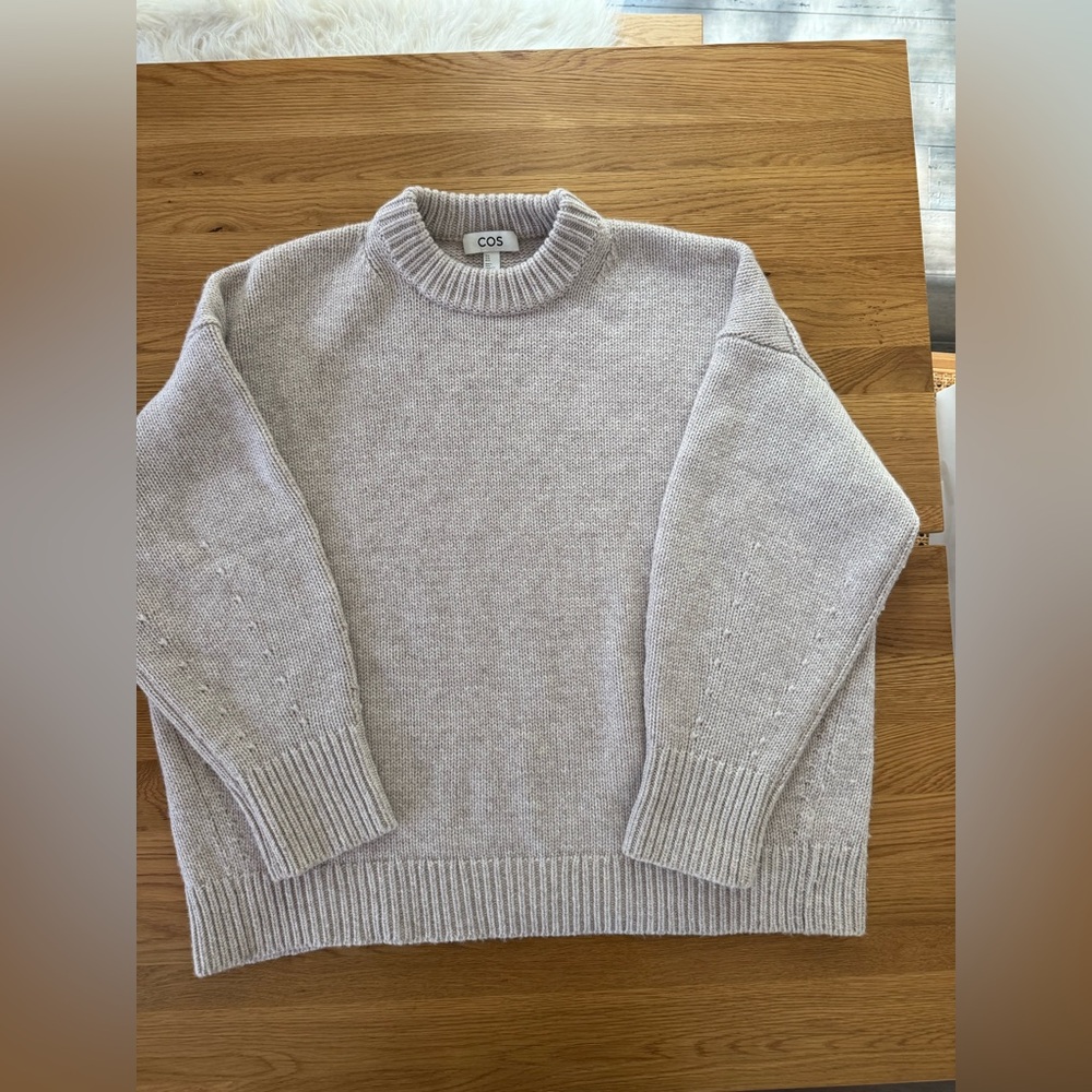 COS Oversized Merino Wool Sweater Size M